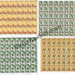 #FS1921-Indian Perfumes - Sandalwood & Jasmine- FullSheet (Set of 4) India MNH - 2019