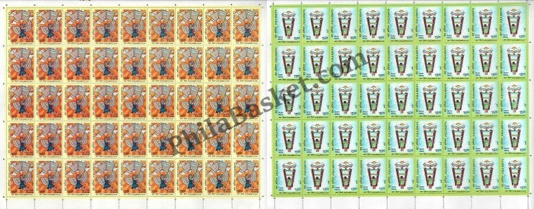 #FS1935-Children Day 2019 - Child Rights- FullSheet (Set of 2) India MNH - 2019