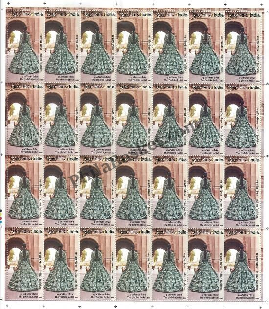 #FS1942-Indian Fashion- Designers Creation: Series 4- FullSheet (Set of 9) India MNH - 2020