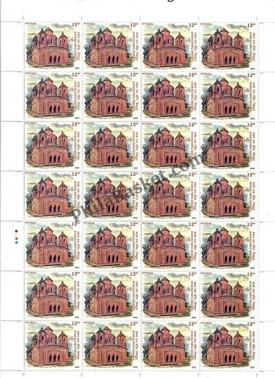 #FS1949-Terracotta Temples of India- FullSheet India MNH - 2020