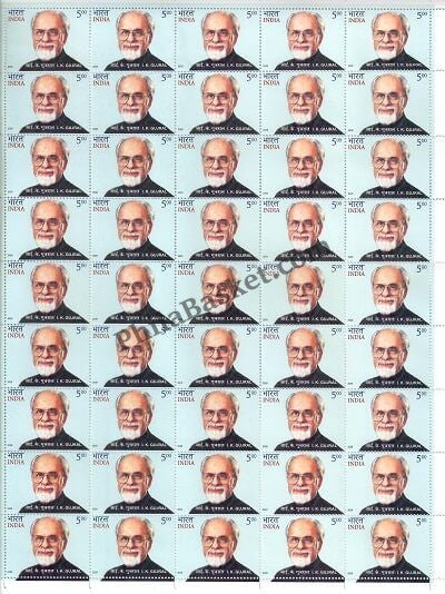 #FS1953-I K Gujral- FullSheet India MNH - 2020
