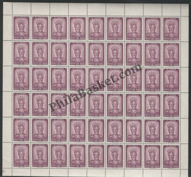 #FS89-St. Thomas- FullSheet  India MNH - 1964