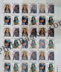 #FS981-Indepex-97 - Rural Indian Women - (Arunachal Pradesh, Gujarat, Ladakh, Kerala)- FullSheet (Set of 4) India MNH - 1997