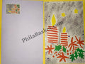 #GS148 - Christmas - 4 Rs Envelop With Card - Christmas - Greeting Card India - 9th Series (51 Cards) - 1 Nov 2001