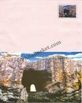 #GS260 - Amarnath ji - 5 Rs Envelop With Card - Divine - Greeting Card India - 13th Series (2 Cards) - 1 Dec 2004