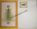 #GS35 - Christmas Tree - 3 Rs Envelop With Card - Christmas - Greeting Card India - 2nd Series (28 Cards) - 1 Dec 2000