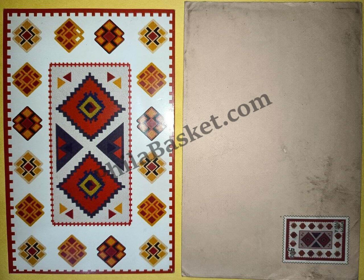 #GS40 - Chakori - 3 Rs Envelop With Card - Christmas - Greeting Card India - 2nd Series (28 Cards) - 1 Dec 2000