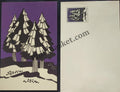 #GS43 - Moonlight - 3 Rs Envelop With Card - Christmas - Greeting Card India - 2nd Series (28 Cards) - 1 Dec 2000