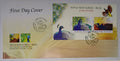 #JS108 - Papua New Guinea India Joint Issue - Miniature Sheet First Day Cover - Papua New Guinea - 30 Sep 2017