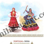 #JS211 - 50 Years of restablishment of Diplomatic relations Between Portugal and India - MS Brochure - Portugal - 07 Apr 2025