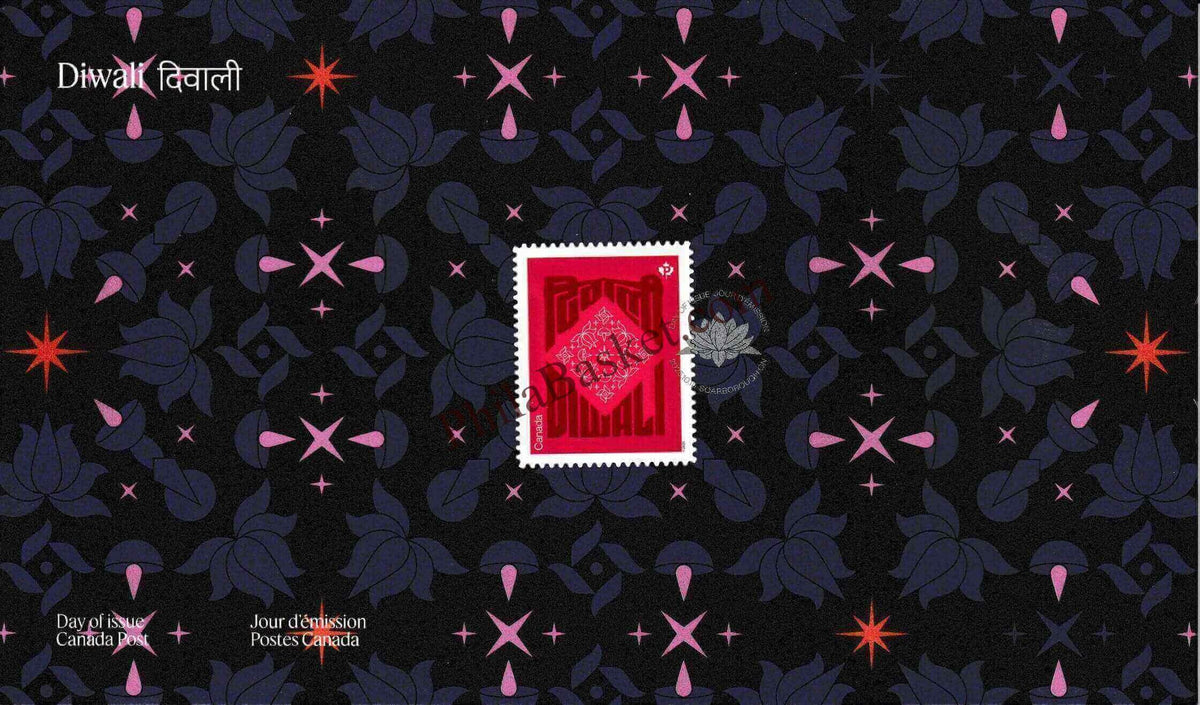 #JS226 - Diwali - Festival of Light - First Day Cover - Canada - 20 Oct 2025
