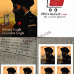 #JS228 - Honours Private Buckam Singh - Sikh soldiers - Stamp Booklet - Stamp - Canada - 03 Nov 2025
