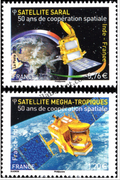 #JS69 - France India Joint Issue - Stamp - France - 10 Apr 2015