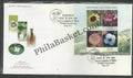 #MS-FDC109 - Wild Flowers (Set of 3) - Miniature Sheet First Day Cover (MSFDC) - 20-May-13