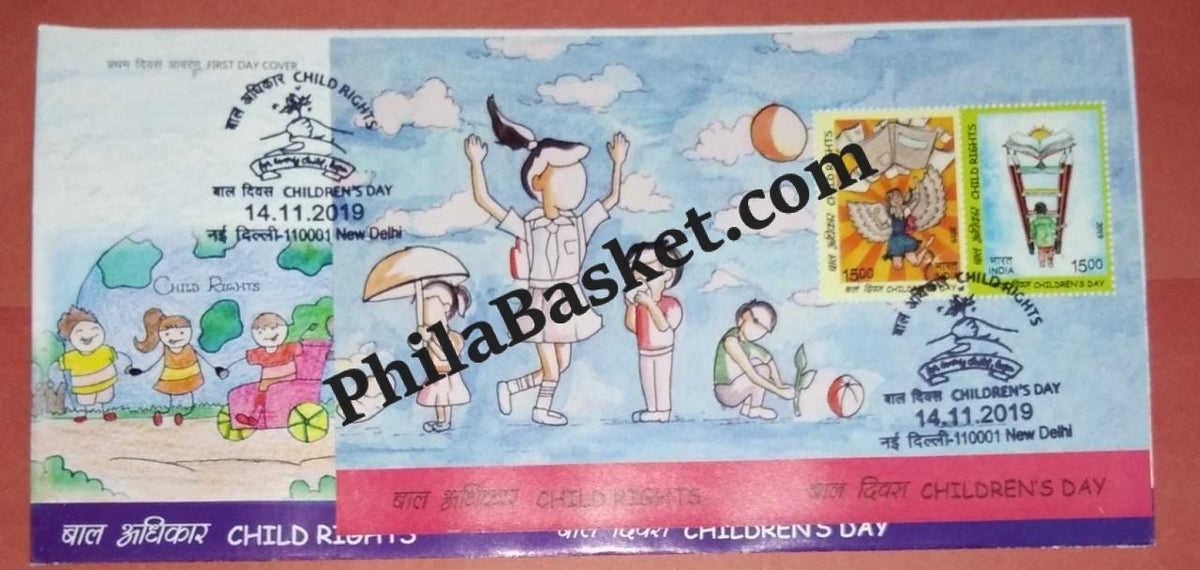 #MS-FDC217 - Children Day 2019 - Child Rights - Miniature Sheet First Day Cover (MSFDC) - 14-Nov-19