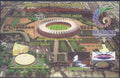 #MS87 - Jawaharlal Nehru & Talkatora Stadium Delhi 2010 Commonwealth Games - Miniature Sheet MS - MNH - India - 01 Aug 2010