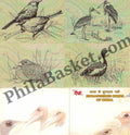 #PC05 – Endangered Birds of India (Set of 5 ) - Picture Postcard - New Delhi - India - 05 Oct 2006