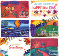 #PC07 - Picture Postcards Maxim Card on Greetings Wishes (Set of 5)