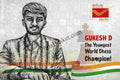 #PC147 - Gukesh D - The Youngest World Champion - Picture Postcard - Karnataka - India - 13 Dec 2024