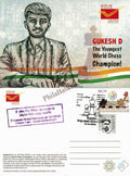 #PC148 - Gukesh D - The Youngest World Champion with Cancellation - Picture Postcard - Karnataka - India - 13 Dec 2024