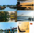 #PC151 - Alappuzha (Set of 5) - Picture Postcard - Kerala - India - 22 Jan 2026