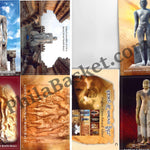 #PC35 - Picture Postcard on Jainism Bhagwan Shree Bahubali Vaibhav with Relevant Stamp Cancellation ( Set of 10) - Bangalore - India - 05 Jan 2024