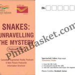 #PC98 - Snakes - Unravelling The Mystery with (Set of 13 -1 Cancelled, 1 Booklet) - Picture Postcard - Goa - India - 22 Apr 2022