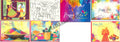 #PC95 - Happy Holi - Festival of Colours & Joy ( Set of 6 ) - Picture Postcard - New Delhi - India - 14 Mar 2025