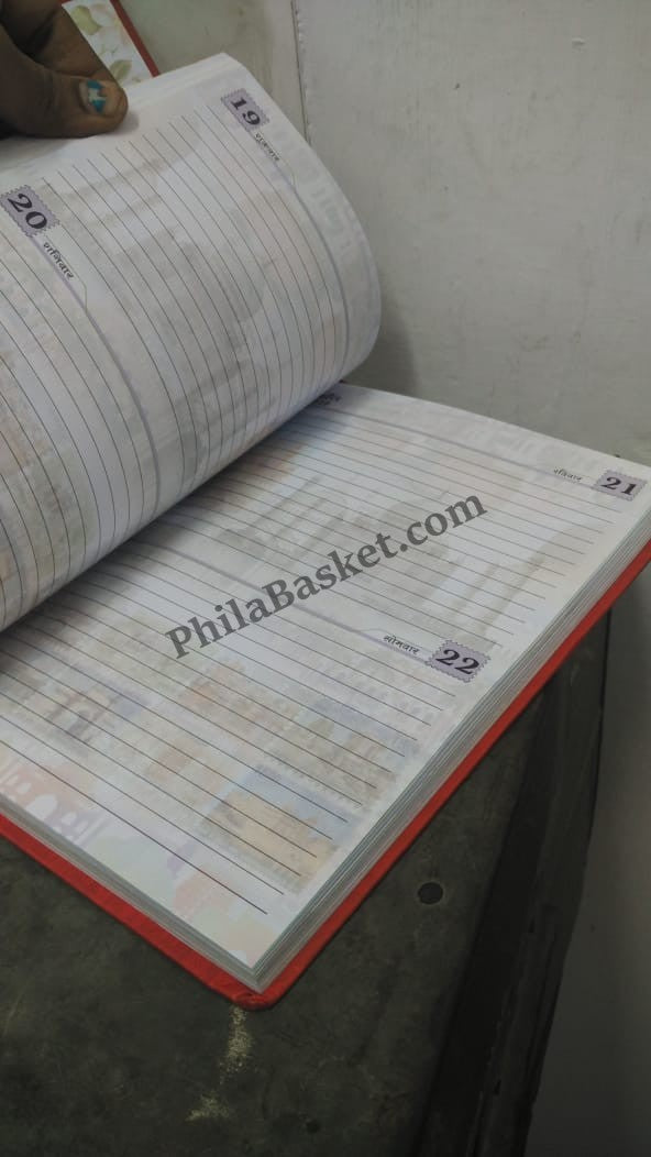 PS01 - 2019 Diary Issued Buy India Post Stamp Image Print on Every Page - FV500 (Face Value Offer) - PhilaBasket.com