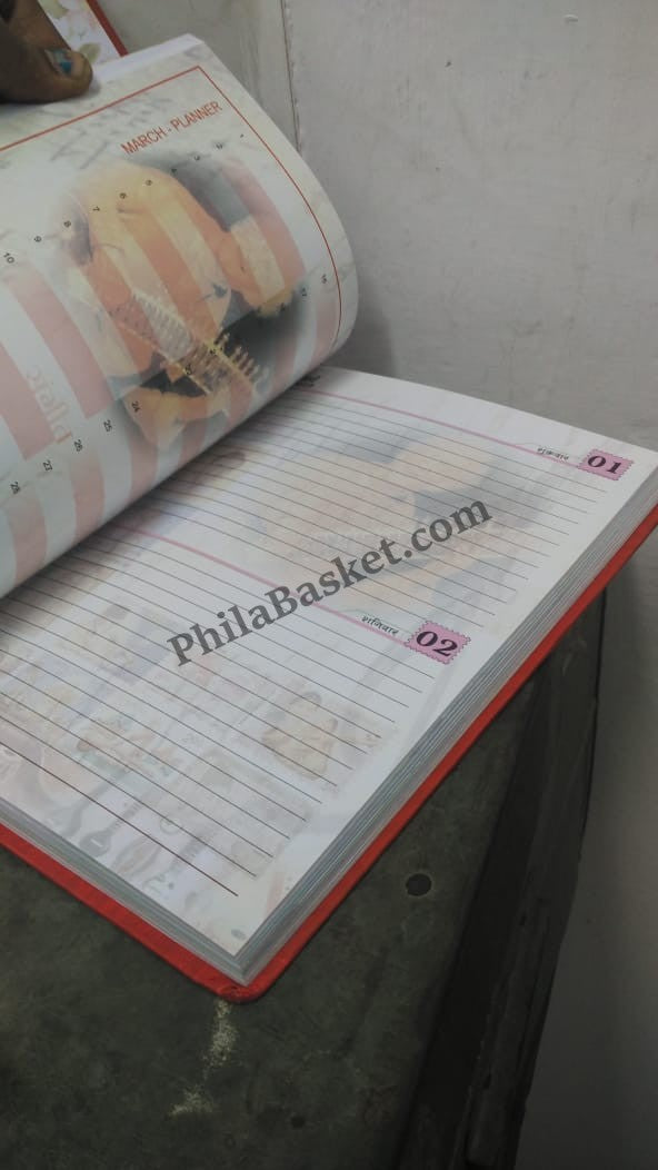 PS01 - 2019 Diary Issued Buy India Post Stamp Image Print on Every Page - FV500 (Face Value Offer) - PhilaBasket.com