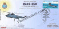 #SC1053 - INAS 350 - De-Induction Ceremony by Andhra Pradesh circle - Special Cover - India - 28 Jun 2024