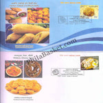#SC110 - Traditional Dellicacies of Rajasthan (Set of 4) - Rajasthan Circle - Special Cover - India - 27 Sep 2021