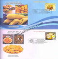 #SC110 - Traditional Dellicacies of Rajasthan (Set of 4) - Rajasthan Circle - Special Cover - India - 27 Sep 2021