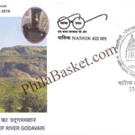 #SC1140 - Brahmagiri, The Origin of River Godavari by Maharashtra circle - Special Cover - India - 21 Oct 2018
