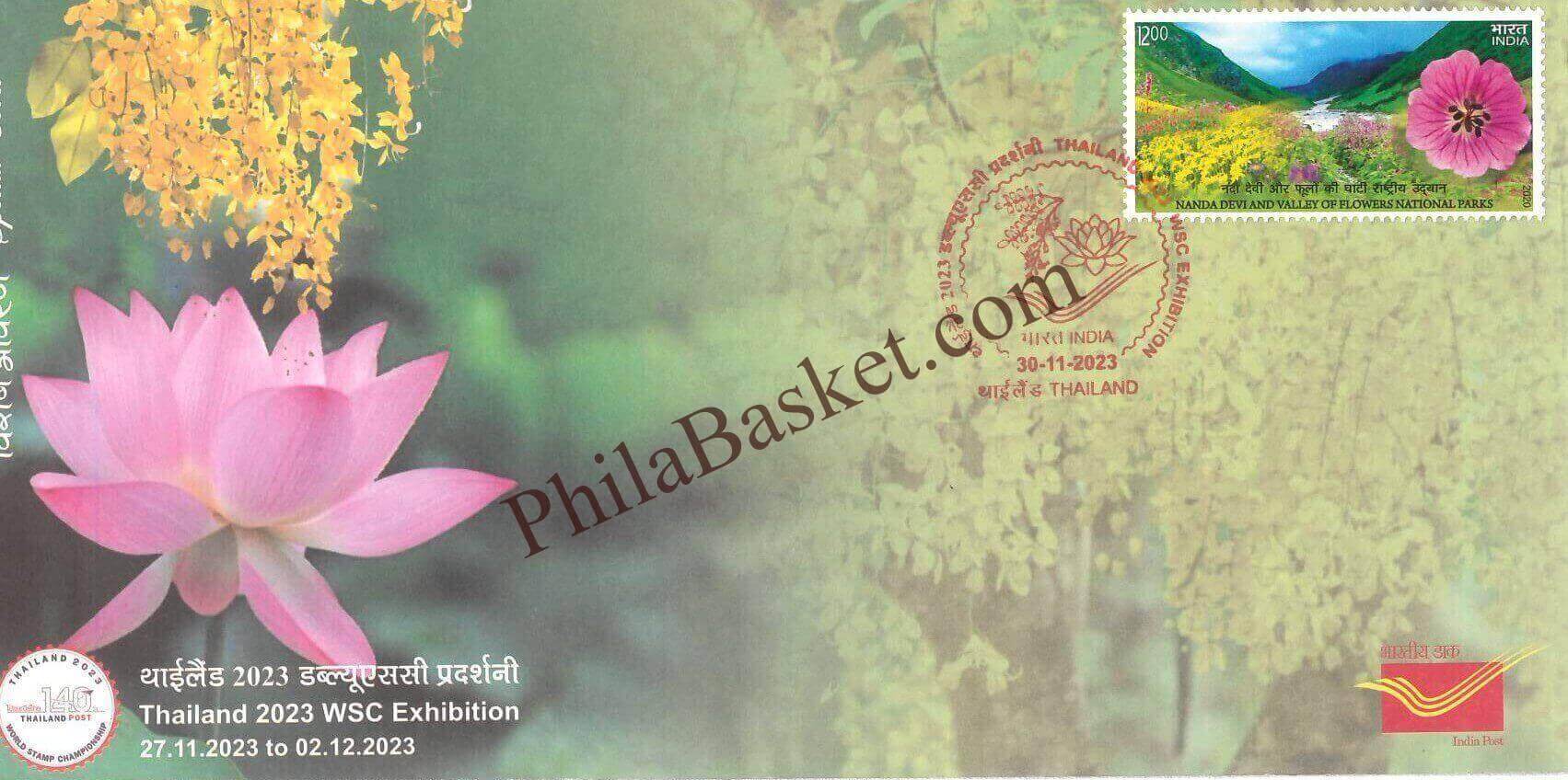 #SC1240 - Lotus - Released During Thailand International Exhibition 2023 - Special Cover - Thailand - 30 Nov 2023