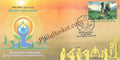 #SC1260 - Yoga in Nature - Yoga and Indian Traditional Exercise by Uttar Pradesh circle - Special Cover - India - 21 Jun 2025