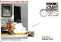 #SC1380 - Amitabh Bacchant spins the Charkha at Gandhi Ashram Commercial Used Pvt Cover - Special Cover - India - 20 Sep 2010