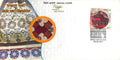 #SC1429 - Solapur Chaddar with real piece of Chaddar Cloth, GI Tag / ODOP with relevant Stamp - By Maharashtra Circle - Special Cover - India - 26 Aug 2021