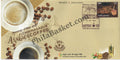 #SC155 - Chikmagalur Arabica Coffee with Brown Color Cancellation - By Karnataka Circle - 31 Aug 2021 - Special Cover - India - Buy Indian Stamps - Philabasket.com