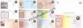 #SC322 - Series of Special Covers on the writing of Mahatma Ganahi AMPEX 2018 (Set of 10) Relevant Stamp by Gujrat Circle - Special Cover - India - 12 Dec 2018