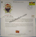 #SC35 - The Lal Panda - WWF - West Bengal Circle - Special Cover - India MNH - 29 Nov 2021