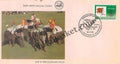 #SC504 - Elephant Polo, Sarangi - Musical Instruments of Rajasthan, RajPex 1988, Rajasthan Philatelic Exhibition by Rajasthan circle - Special Cover - India - 28 Feb 1988