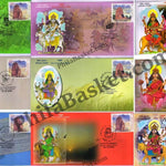 #SC51 - Nav Durga Devi (Set of 9) - West Bengal Circle - Special Cover - India - 24 Oct 2020