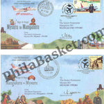 #SC719 - Mysuru to Mangaluru - Alliance Air - Flight Carried Special Cover (Set of 2) by Karnataka circle - Special Cover - India - 11 Dec 2020