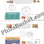 #SC719 - Mysuru to Mangaluru - Alliance Air - Flight Carried Special Cover (Set of 2) by Karnataka circle - Special Cover - India - 11 Dec 2020