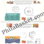 #SC720 - Mysuru to Mangaluru - Alliance Air - Flight Carried Special Cover (Set of 2) with Franking Cancellation by Karnataka circle - Special Cover - India - 11 Dec 2020