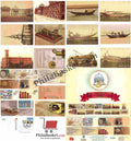 #SC830 -250 Years of Kolkata GPO Celebration Pack ( Set of 14 PostCards, 6 Covers, 2 Carried) by West bengal circle - Special Cover - India - 17 Mar 2024