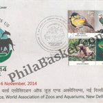 #SC940 - Biodiversity is US - World Association of Zoos & Aquariums by New Delhi circle - Special Cover - India - 03 Nov 2014
