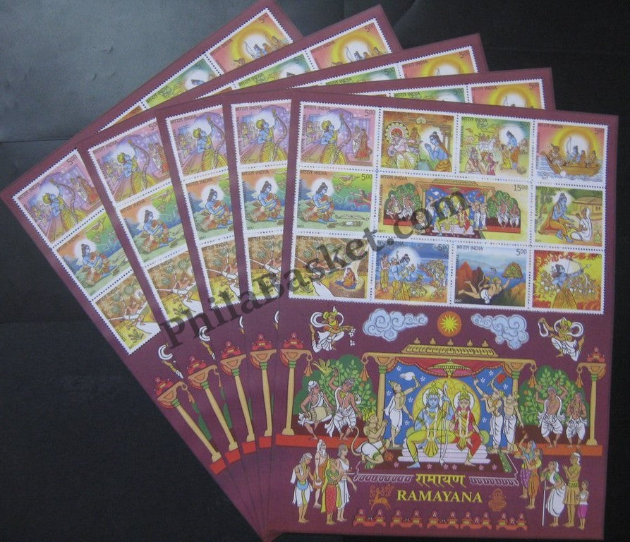 #FS1837-Ramayana- FullSheet India MNH - 2017