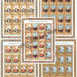 #SL19 to SL23- Temples SHEETLET MNH INDIA 2003 (Set of 5)